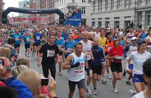 Correr la Maratón de Copenhague de 2008